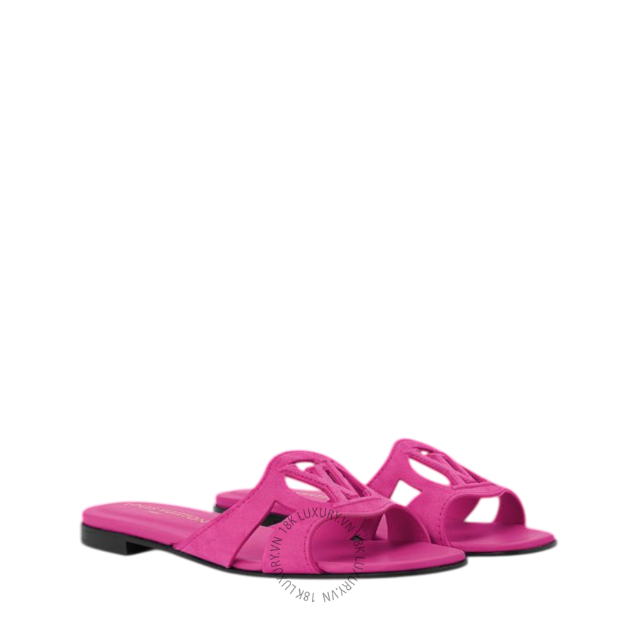 Dép quai ngang LV Isola Flat Mules 1AK4PS NGLV570