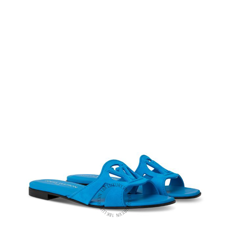 Dép quai ngang LV Isola Flat Mules 1AK4QO NGLV569
