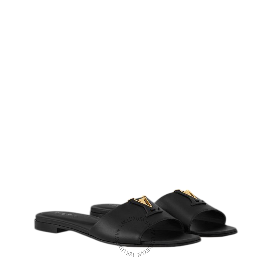 Dép quai ngang LV Mare Flat Mules 1ACTMF NGLV607