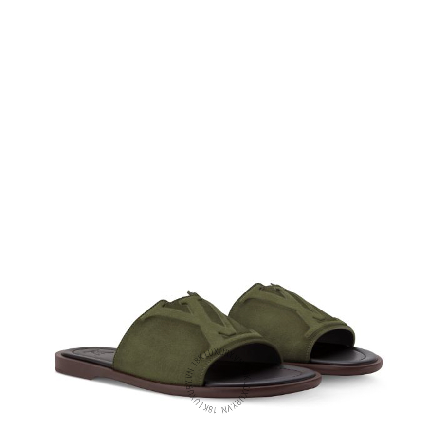 Dép quai ngang LV Portofino Mule 1AK8QX NGLV019