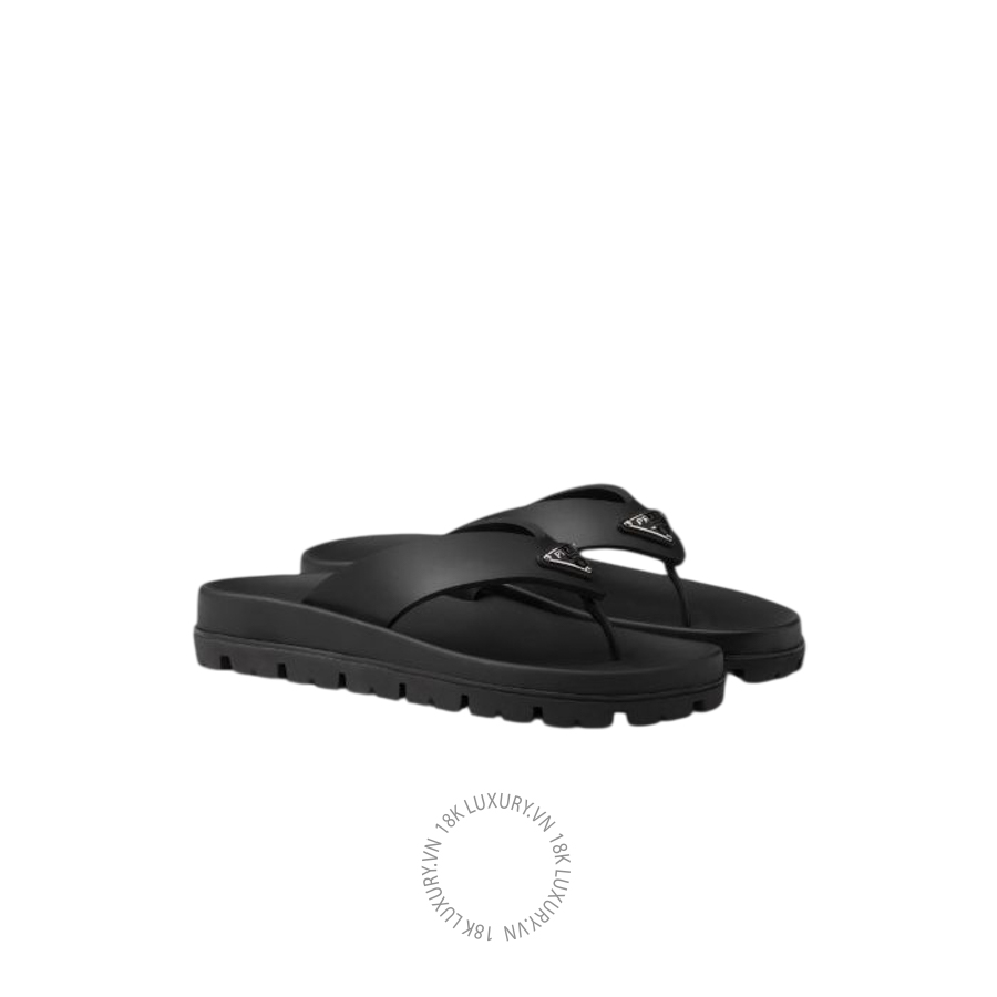 Dép xỏ ngón Prada Rubber thong 1Y420N_3LKK_F0002_F_020 NGPR312