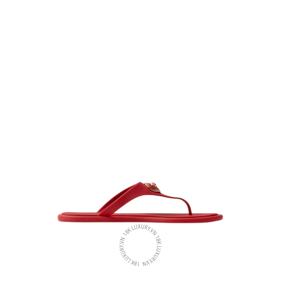 Dép Xỏ Ngón Versace Alia Rubber Flat Sandals 1016248-1A10983_1RF1V VSC340