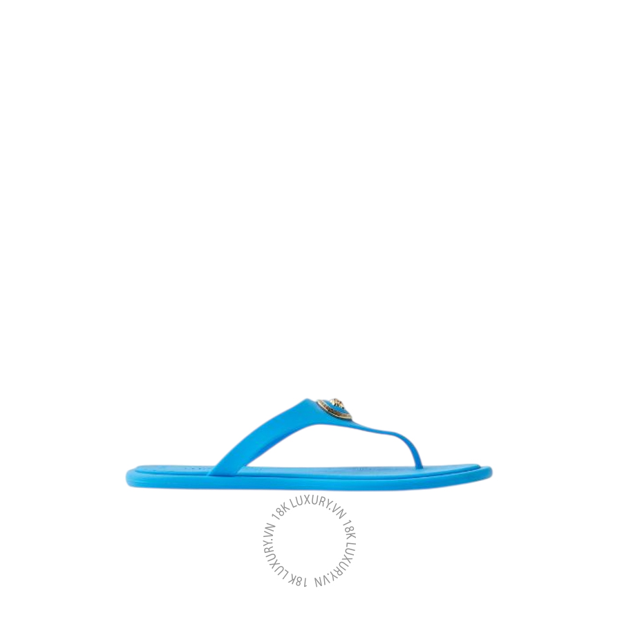 Dép Xỏ Ngón Versace Alia Rubber Flat Sandals 1016248-1A10983_1UR5V VSC341