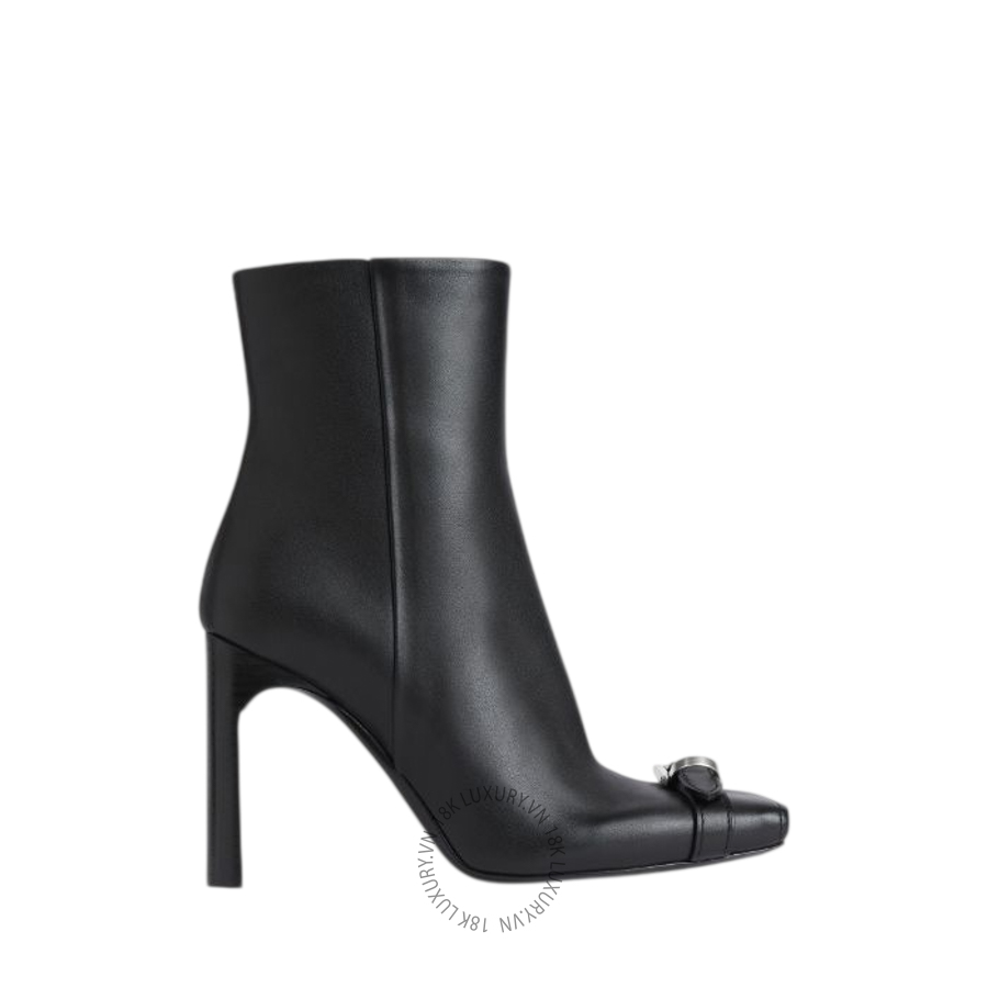 Giày Boots Cao Gót Balenciaga Women's Bel Air Bootie in Black 827912WB2X11080 BCA739