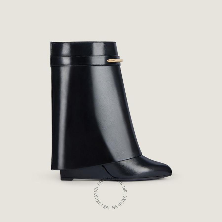 Giày Boots Givenchy Shark Pinch ankle in leather BE605LE1J7-001 GGD64