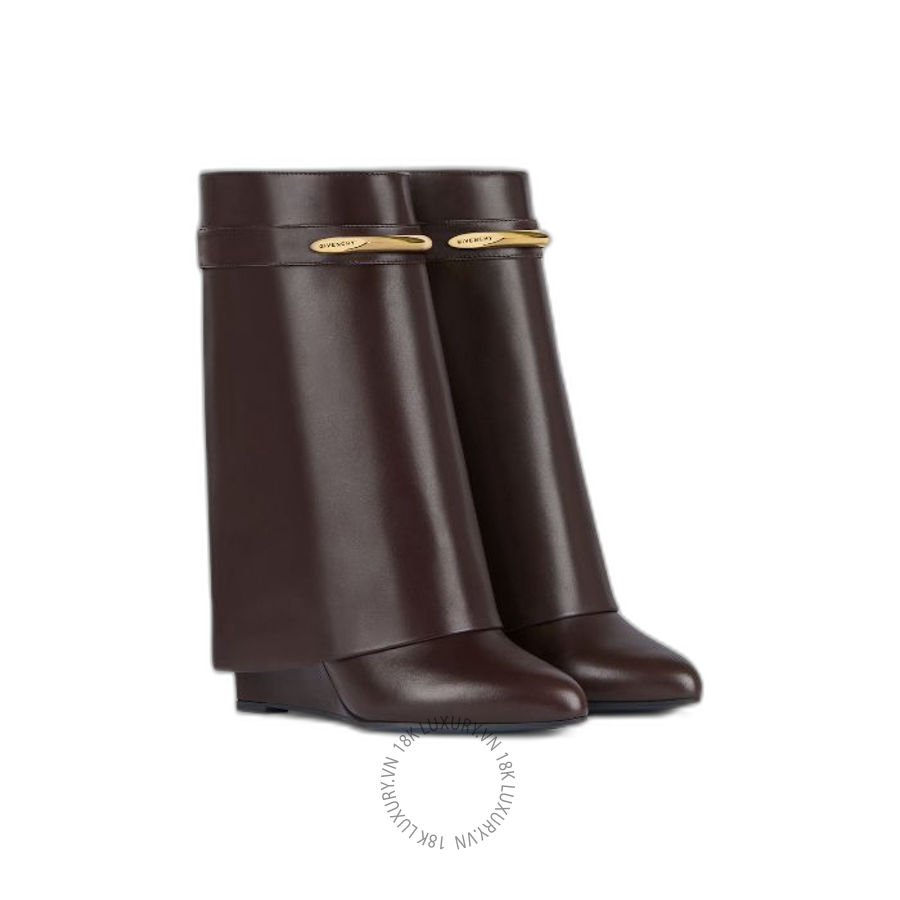 Giày Boots Givenchy Shark Pinch ankle in leather BE605LE1J7-202 GGD60