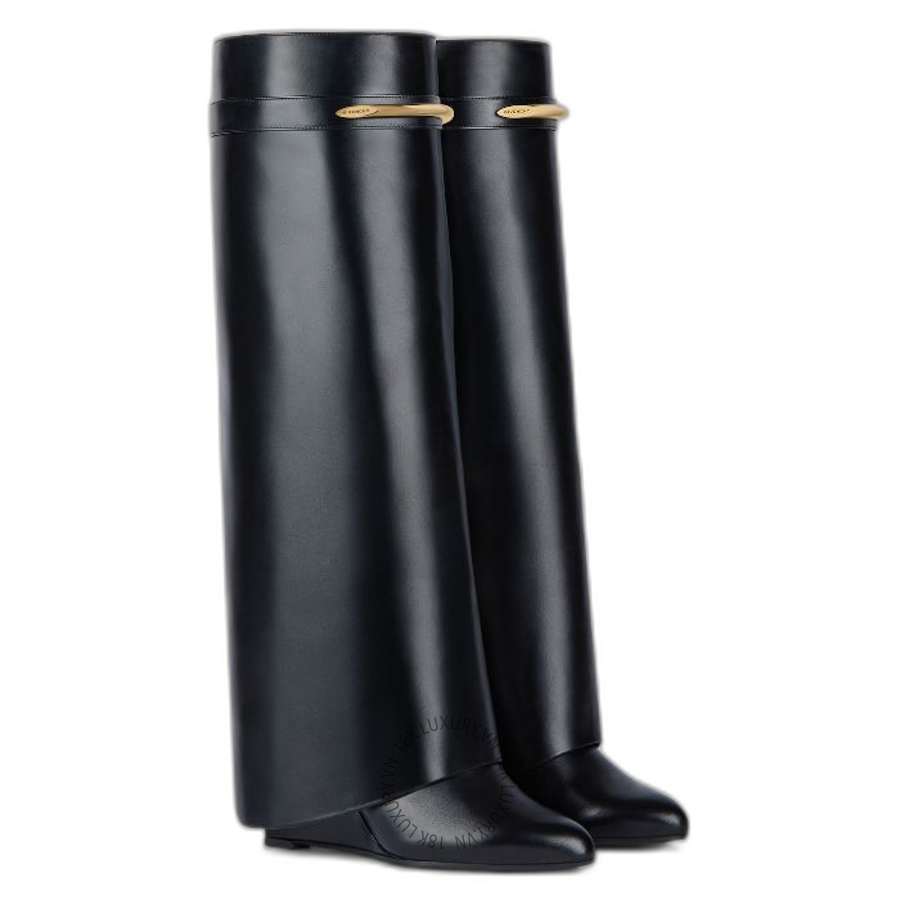 Giày Boots Givenchy Shark Pinch in leather BE703XE1J7-001 GGD68
