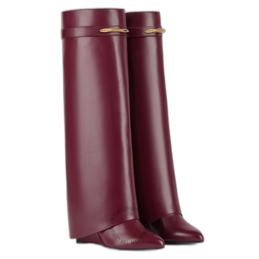 Giày Boots Givenchy Shark Pinch in leather BE703XE1J7-604 GGD67