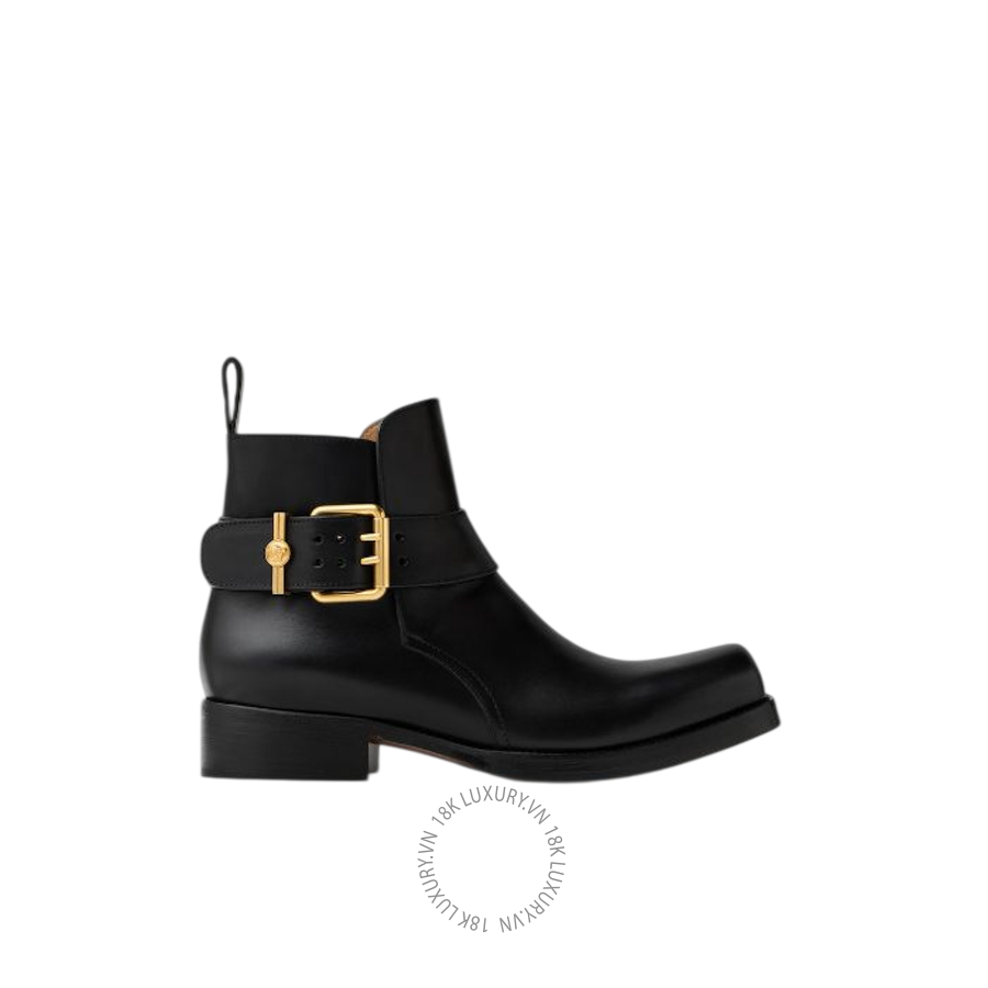 Giày Boots Versace Orlando Leather Boots 1026179-1A18795_1B00G VSC428