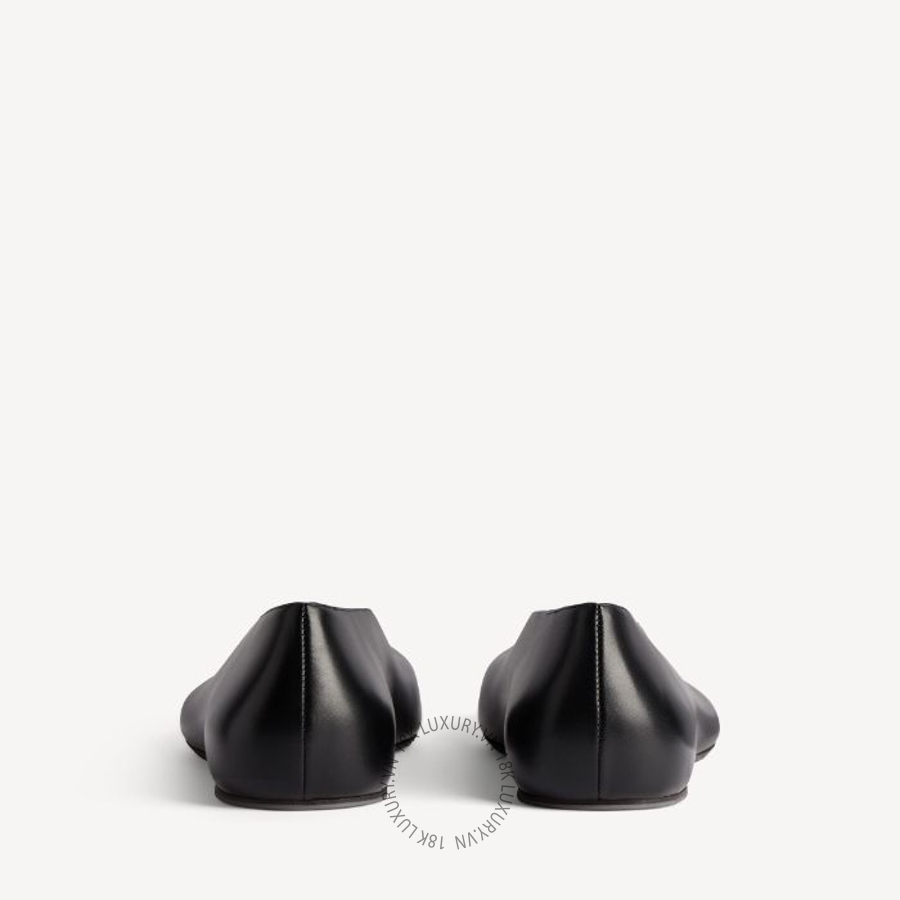 Giày Búp Bê Balenciaga Women's Duchesse Ballerina Flat in Black 869870WCEX01000 BCA731