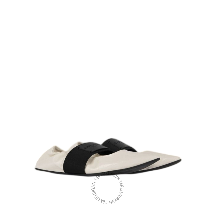 Giày Búp Bê Givenchy Crush ballerinas in naplack leather BE501EE2JH-105 GGD16