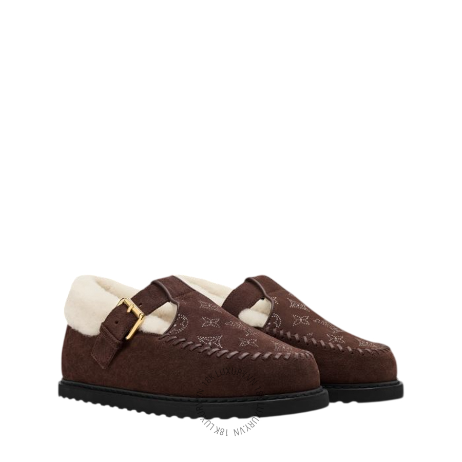 Giày búp bê LV Colorado Comfort Mary Janes 1AKXYS NGLV409