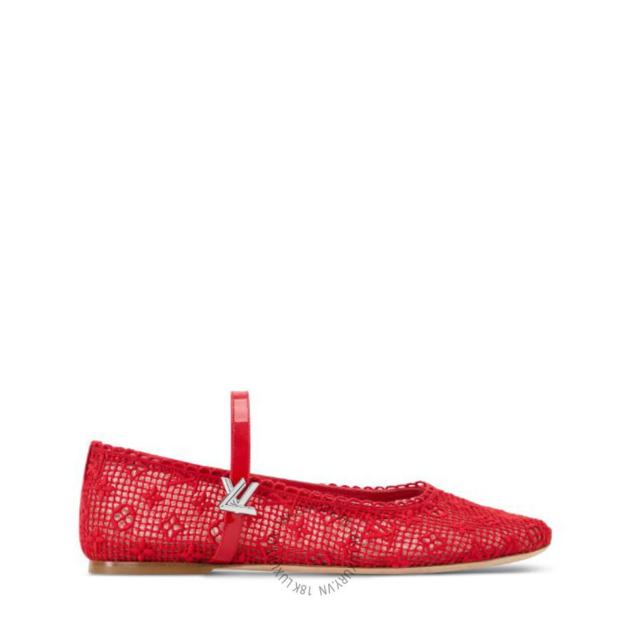 Giày búp bê LV Flat Ballerinas 1AK262 NGLV374