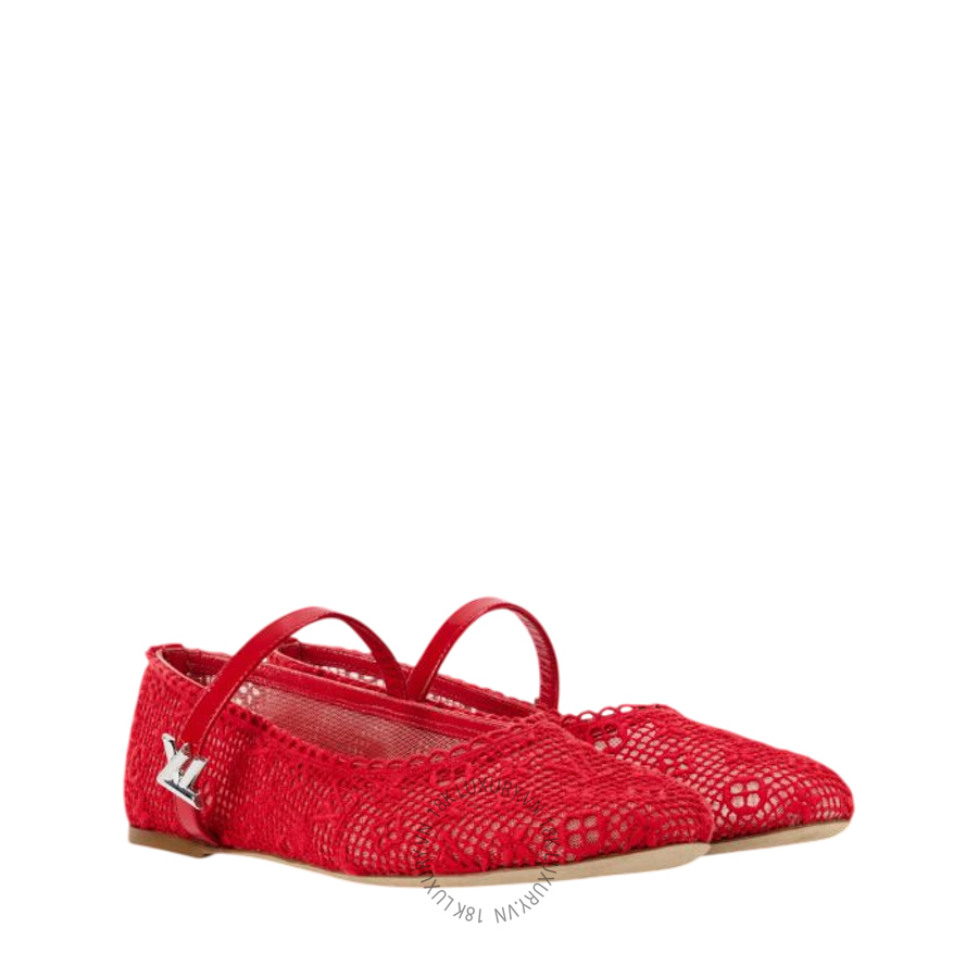 Giày búp bê LV Flat Ballerinas 1AK262 NGLV374