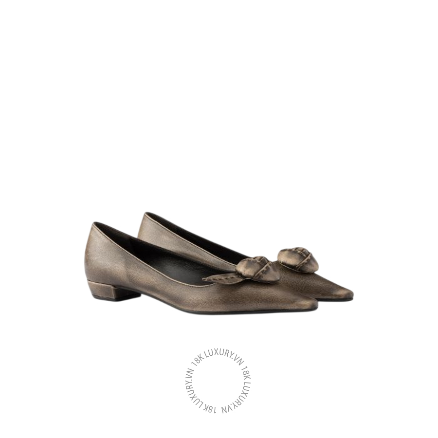 Giày búp bê Prada Leather ballerinas 1F717O_P70_F0277_F_020 NGPR197