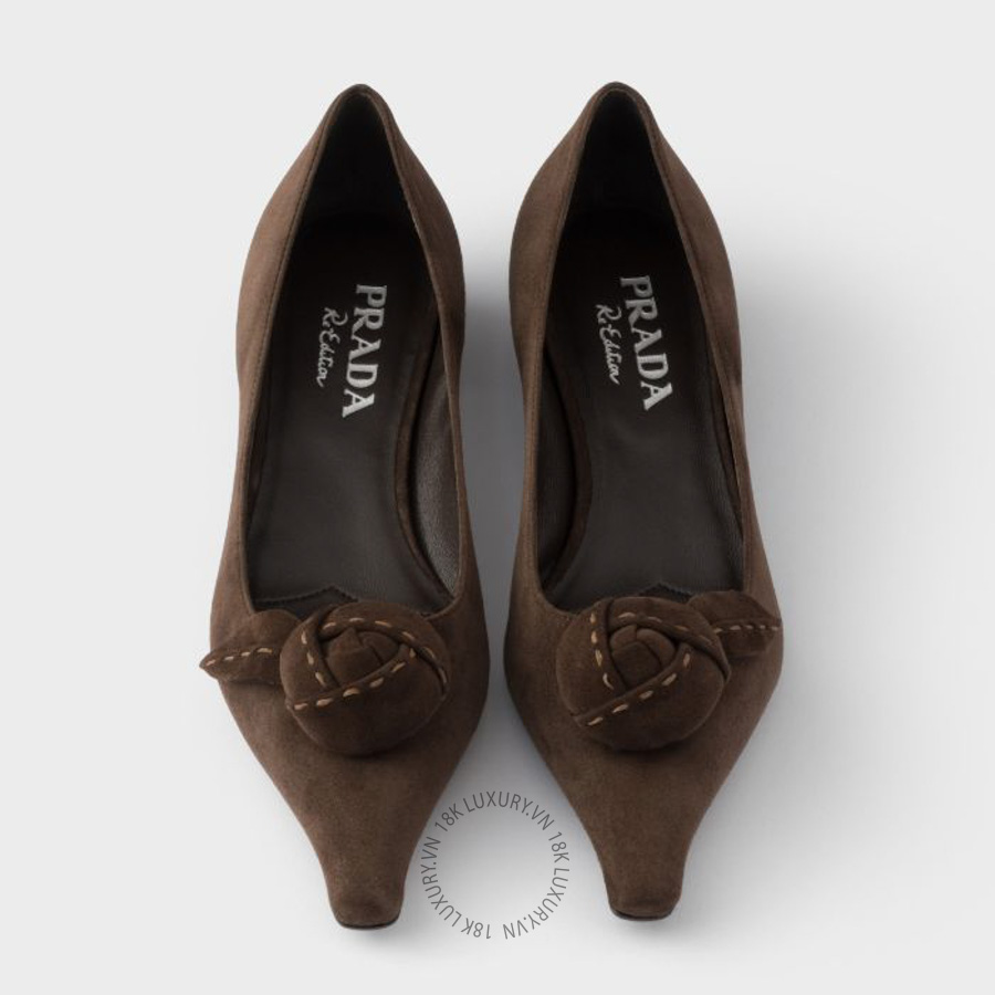 Giày búp bê Prada Suede ballerinas 1F717O_008_F0003_F_020 NGPR196 14 Giày búp bê Prada Suede ballerinas 1F717O_008_F0003_F_020 NGPR196