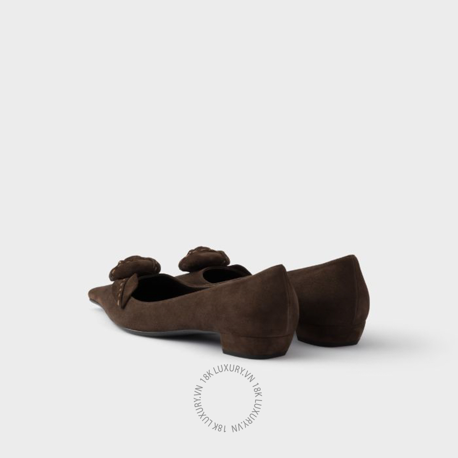 Giày búp bê Prada Suede ballerinas 1F717O_008_F0003_F_020 NGPR196 15 Giày búp bê Prada Suede ballerinas 1F717O_008_F0003_F_020 NGPR196