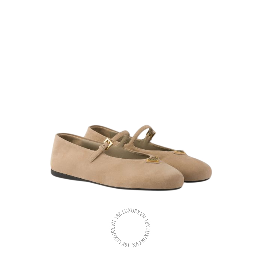 Giày búp bê Prada Suede ballerinas 1F793N_008_F0036_F_005 NGPR309
