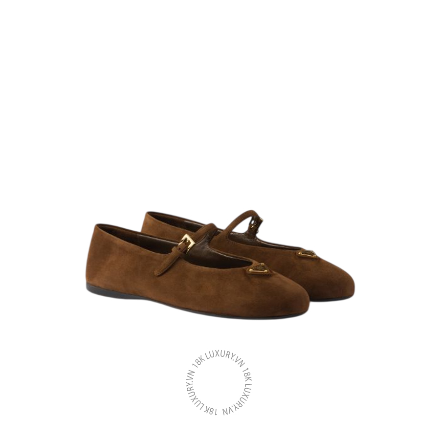 Giày búp bê Prada Suede ballerinas 1F793N_008_F0324_F_005 NGPR308