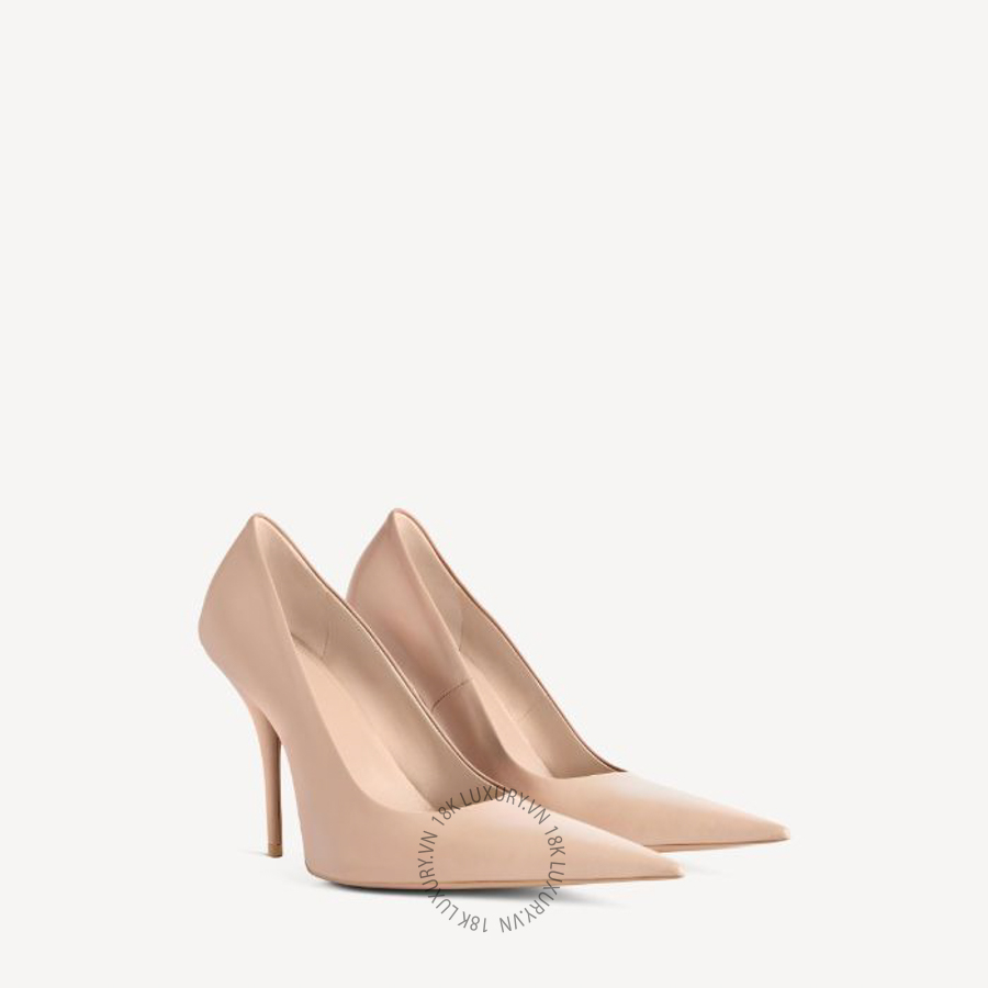 Giày Cao Gót Balenciaga Women's Avenue After Pump in Beige 845978WBDH09320 BCA735