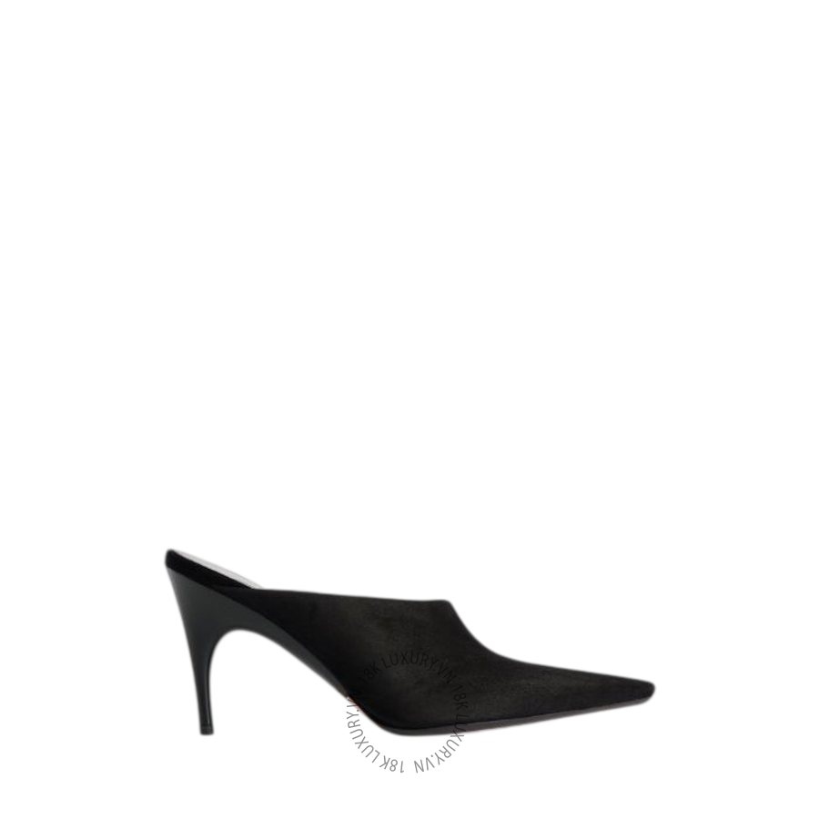 Giày Cao Gót Balenciaga Women's Duchesse Mule in Black 873367WCB311080 BCA698