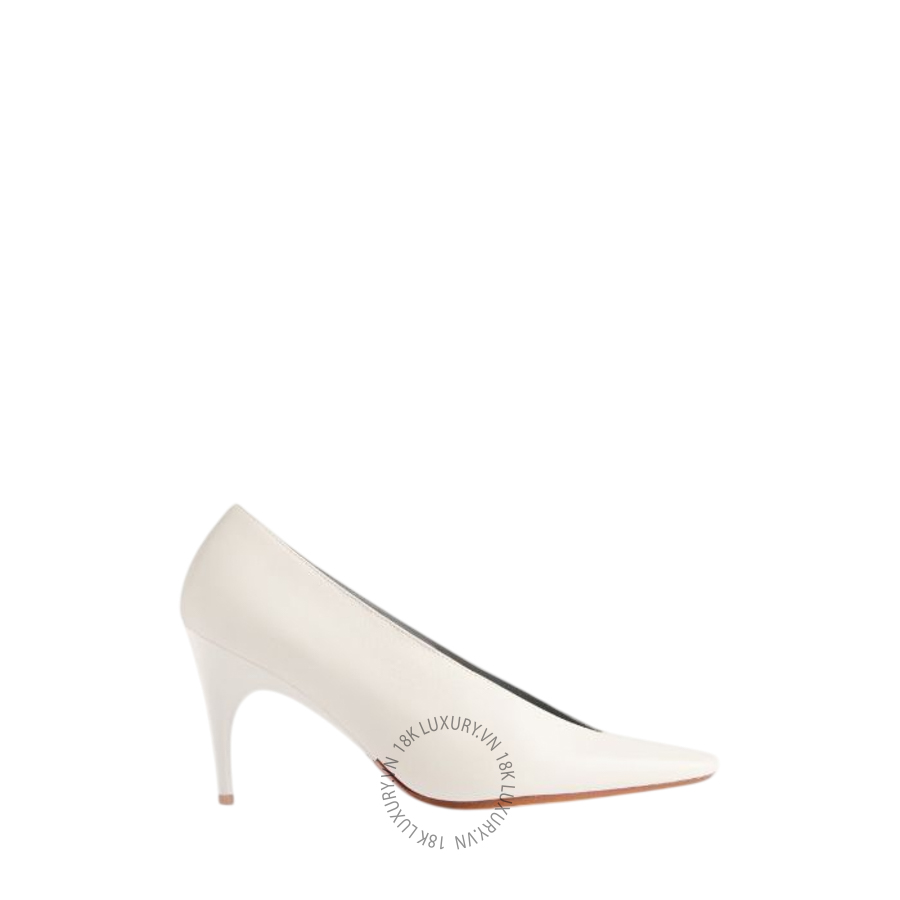 Giày Cao Gót Balenciaga Women's Duchesse Pump in White Snow 869817WCDH19070 BCA695