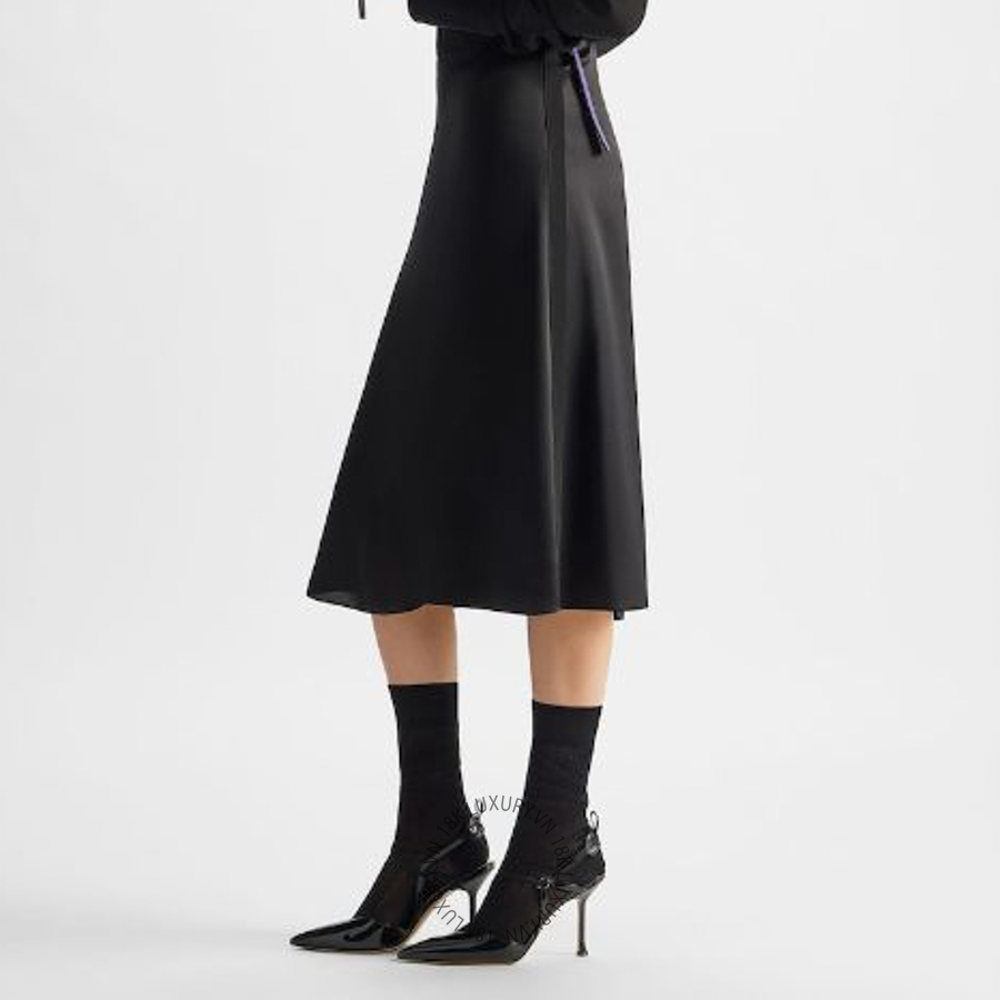 Giày cao gót Fendi Very Colibrì Black patent leather high-heeled slingbacks 8J9096NEHF0QA1 NGFD030