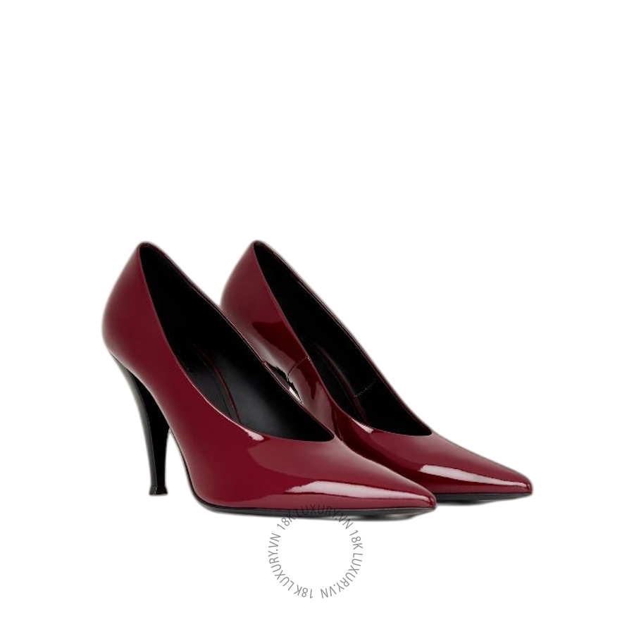 Giày Cao Gót Givenchy Pointy pumps in patent leather BE405UE1K6-699 GGD33