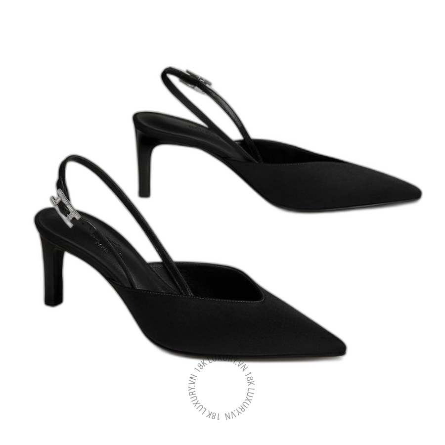 Giày cao gót Hermes Nicoletta 70 pump Noir H262068Z 02360 MHM546