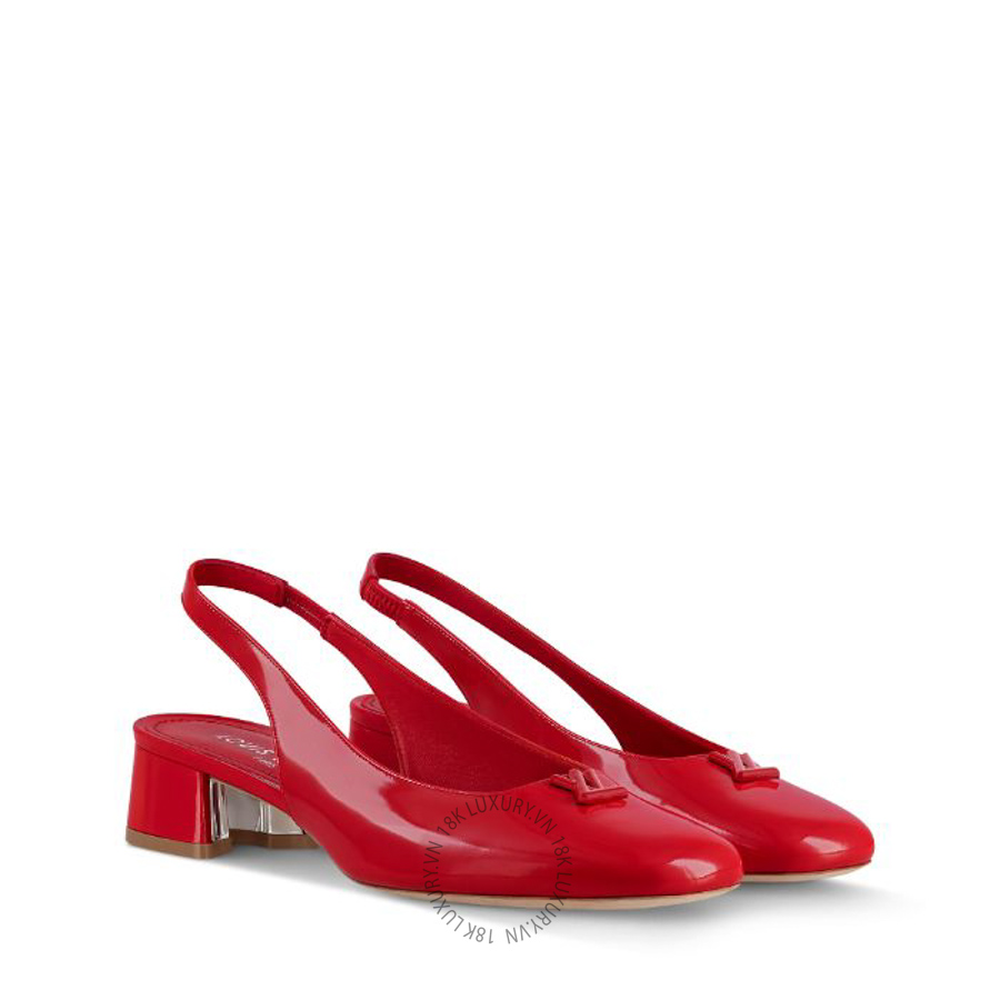 Giày cao gót Louis Vuitton Swing Slingbacks 1AGTZ5 NGLV321