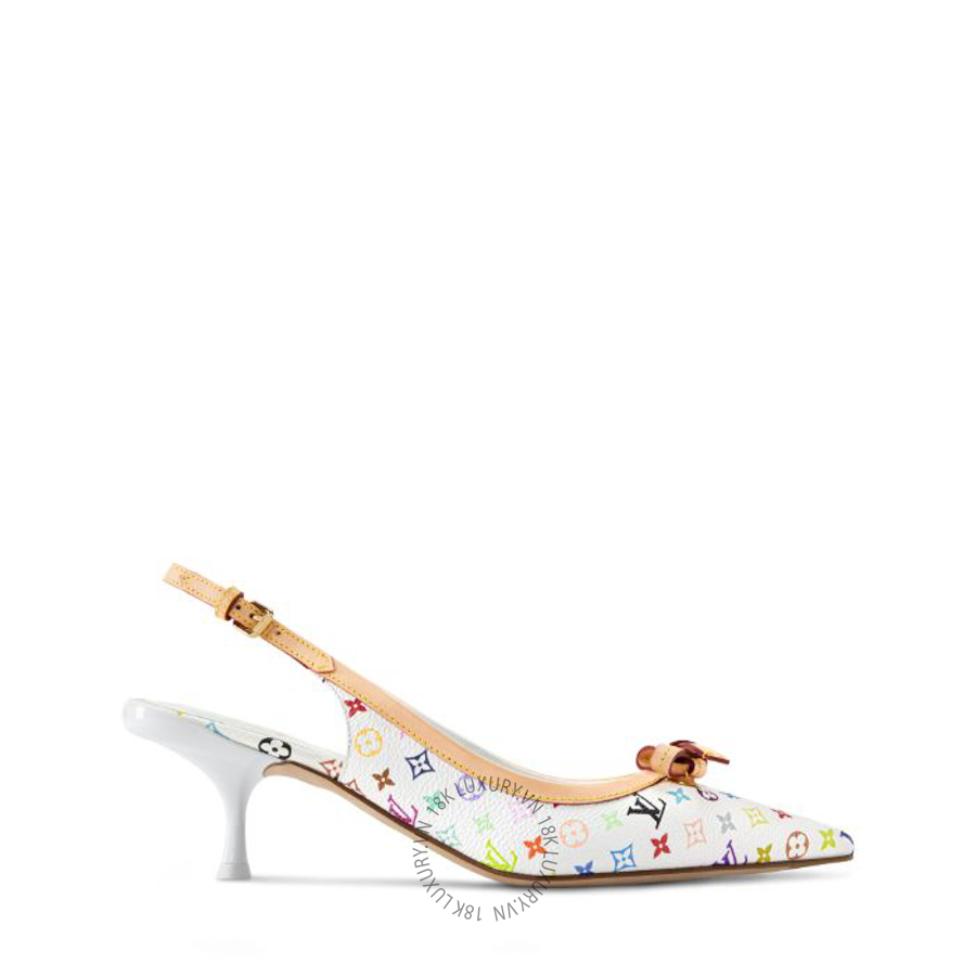 Giày cao gót LV x TM 6AM Slingbacks 1AJNDC NGLV341