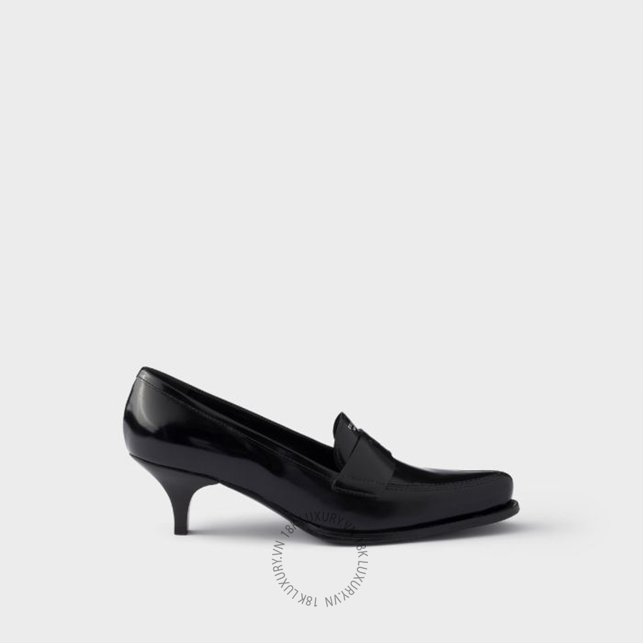 Giày cao gót Prada Brushed leather loafers 1D704O_P39_F0002_F_055 NGPR203