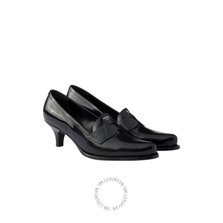 Giày cao gót Prada Brushed leather loafers 1D704O_P39_F0002_F_055 NGPR203