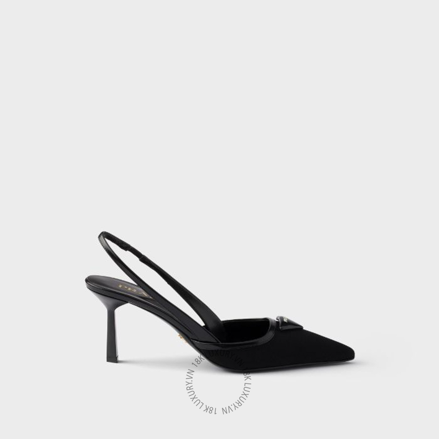 Giày cao gót Prada Fabric slingback pumps 1I691O_144F_F0002_F_075 NGPR206