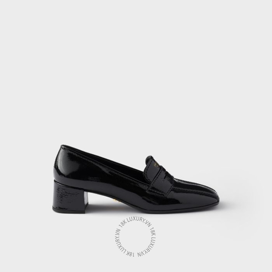 Giày cao gót Prada Patent leather loafers 1D574O_H27_F0002_F_040 NGPR185