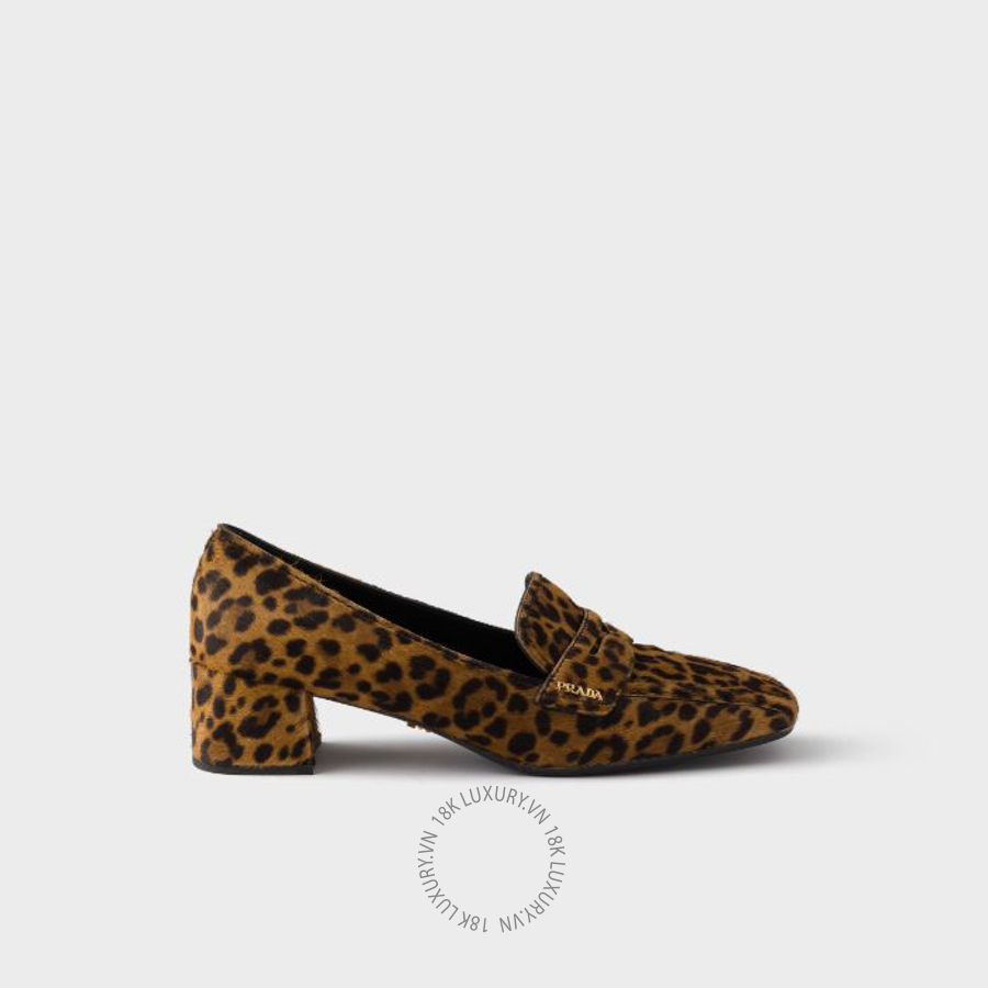 Giày cao gót Prada Printed leather loafers 1D574O_L8H_F0151_F_D040 NGPR183