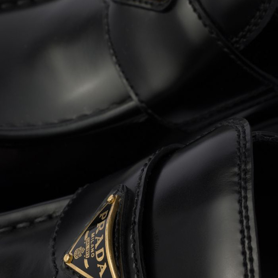 Giày cao gót Prada Stride brushed leather loafers 1D563O_055_F0002_F_085 NGPR395 20 Giày cao gót Prada Stride brushed leather loafers 1D563O_055_F0002_F_085 NGPR395