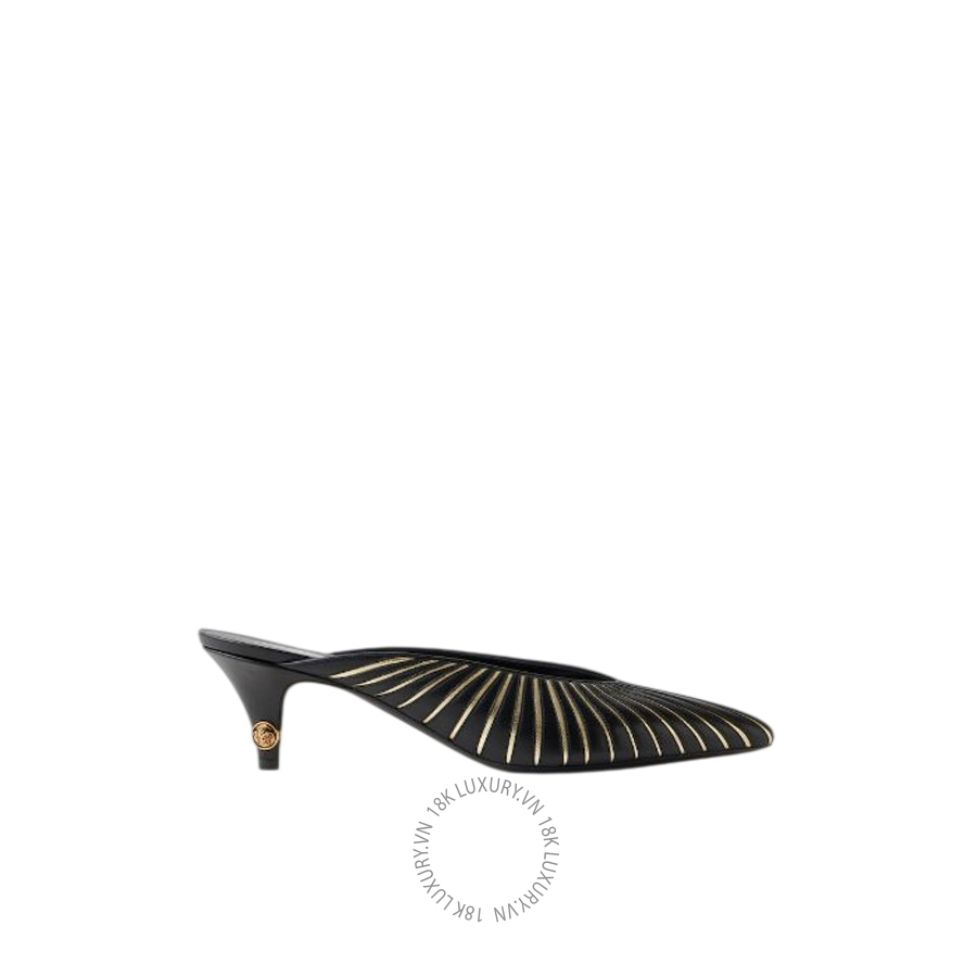 Giày Cao Gót Versace Gianni Nappa Mules 55 mm 1026060-1A00198_2B2CJ VSC250