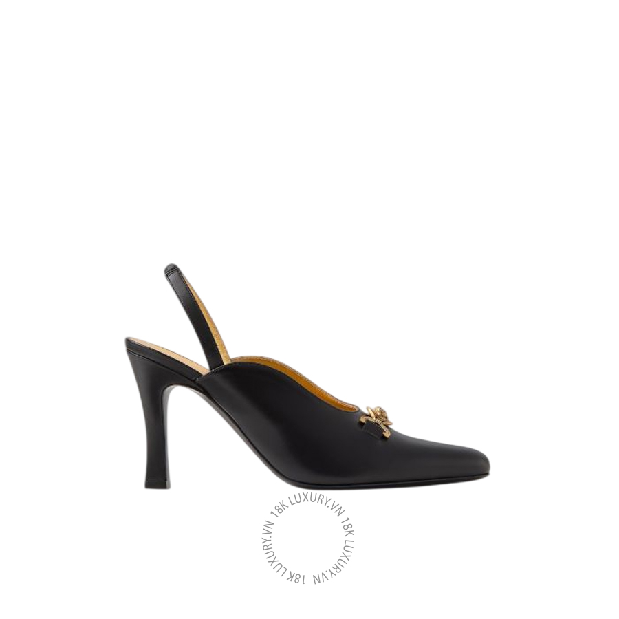 Giày Cao Gót Versace Marisa Leather Slingbacks 90 mm 1025588-1A04035_1B55J VSC256