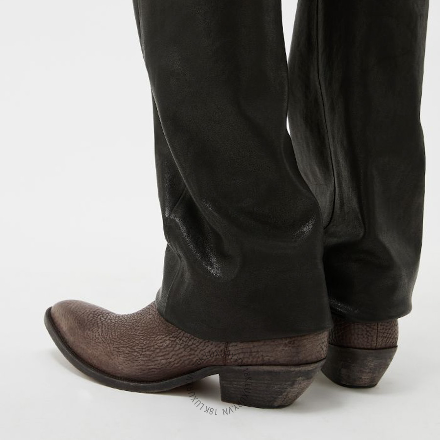 Giày Chelsea Boots Versace Tigre Leather Texan 1023317-1A17861_1NL20 VSC424