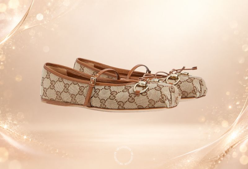 Mẫu giày Gucci Horsebit Ballet Flat