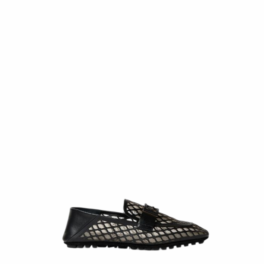 Giày đạp gót Fendi Tube Black leather 8D9036AU35F0LMP NGFD024