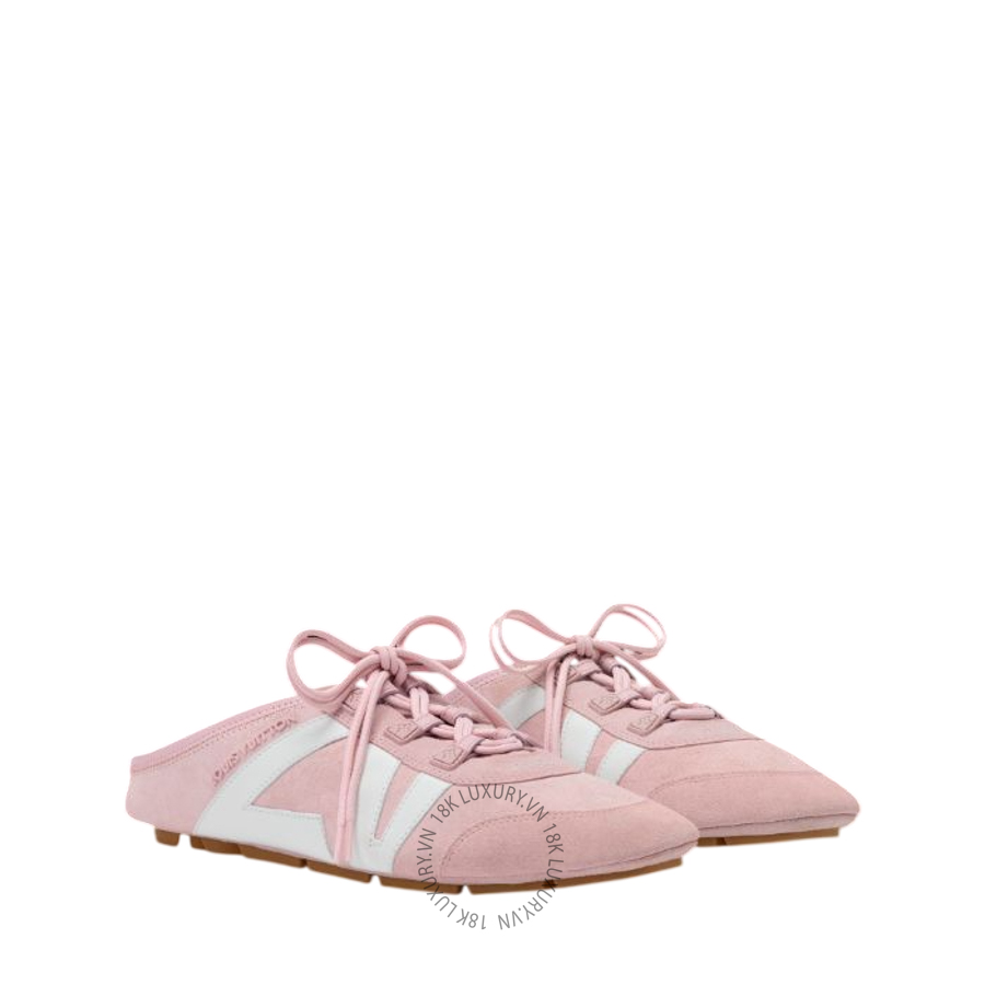 Giày đạp gót LV Sneakerina Open Back 1AK5AV NGLV282