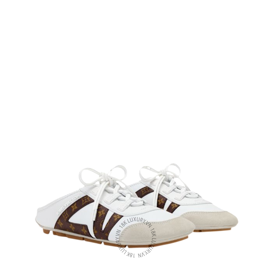 Giày đạp gót LV Sneakerina Open Back 1AK5DM NGLV271