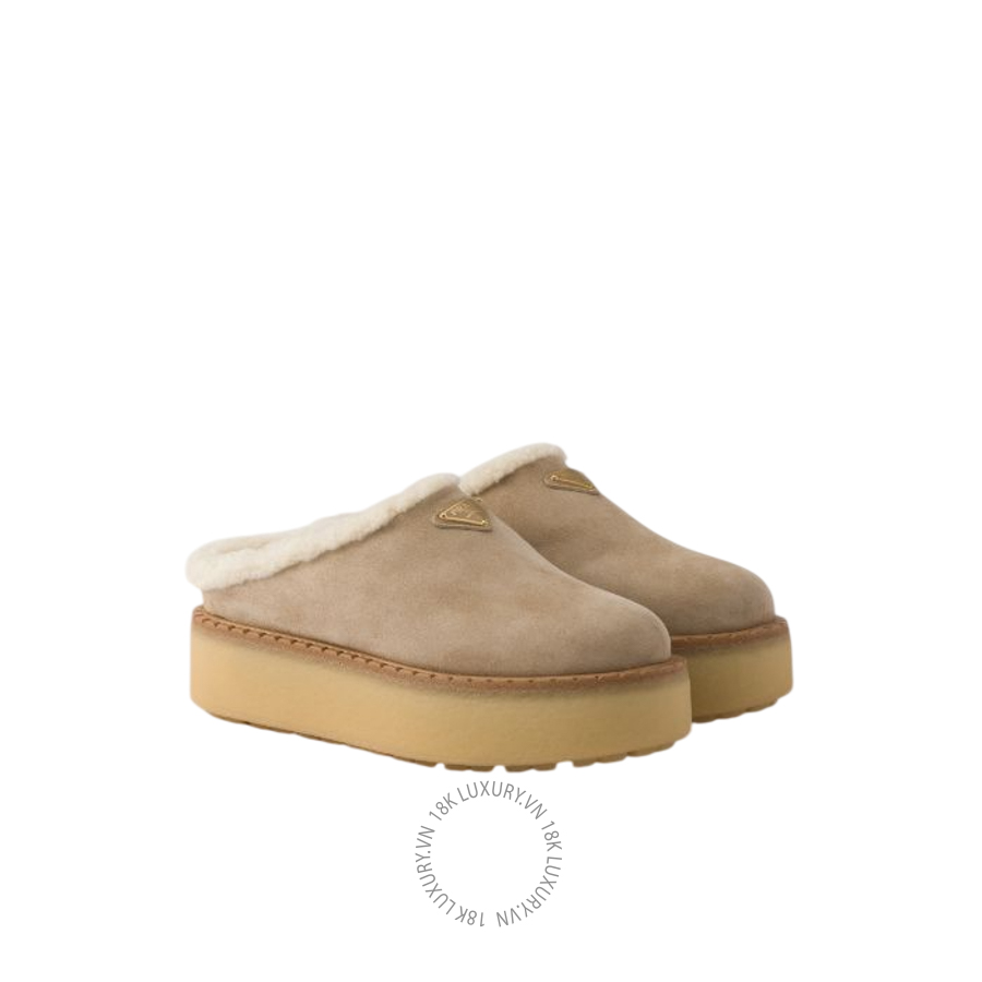 Giày đạp gót Prada Suede slippers 1S715N_JFT_F0F24_F_ZG50 NGPR249