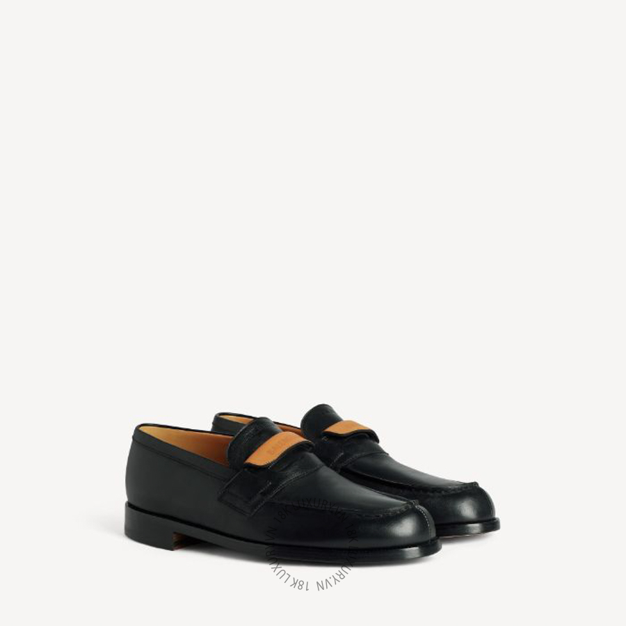 Giày Loafer Balenciaga Men's | J.m. Weston in Black A0087PWCID01000 BCA479