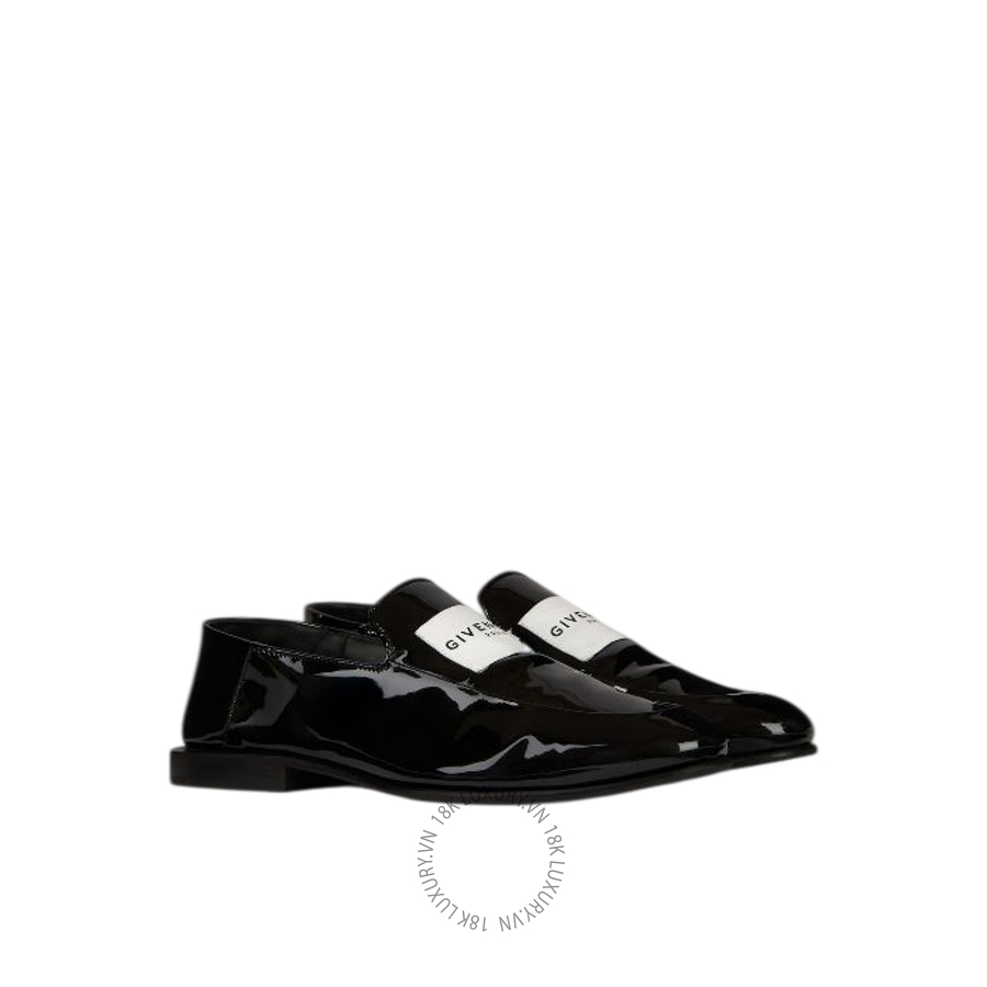Giày Loafer Givenchy Label in patent leather BE2028E2FS-001 GGD39