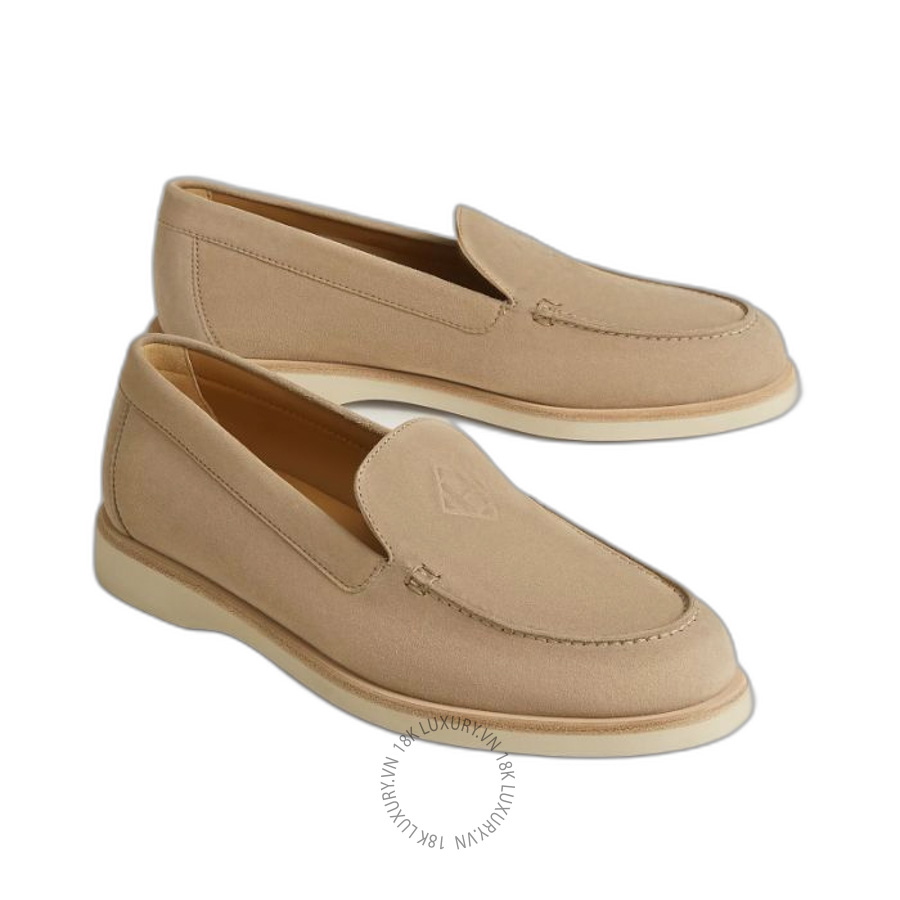 Giày Loafer Hermes Low loafer Beige Sable H261134Z AD355 MHM591