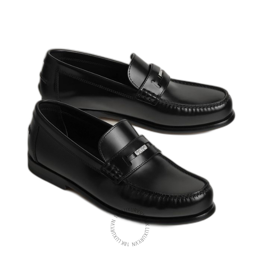 Giày Loafer Hermes Mezzo loafer Noir H261130Z 02350 MHM599