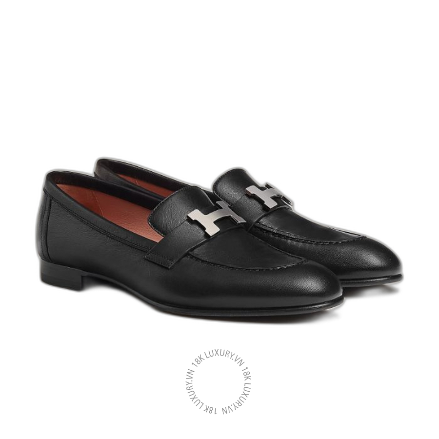 Giày Loafer Hermes Paris loafer Noir H201199Z 01340 MHM602